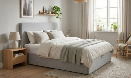 Lit coffre 140 x 190 cm