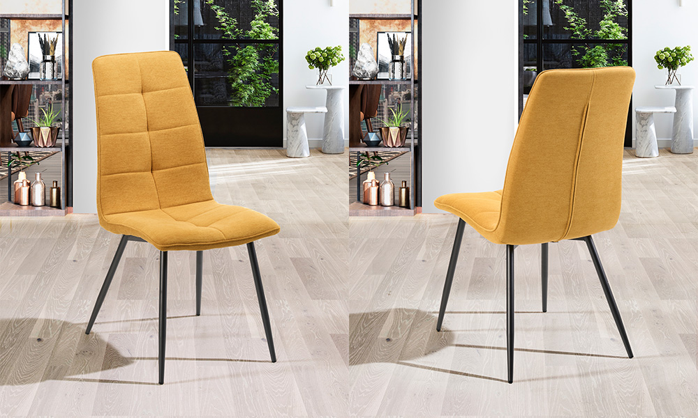 Chaise tissu